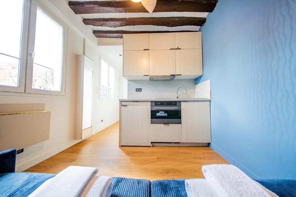 Cute Blue Studio - Arts & Metiers Apartment in Paris