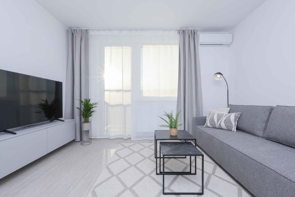 Living room, air conditioner
