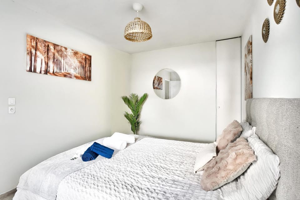 Cocon cosy 37m2 - Calme, confortable - Proche Lyon - Parking privé Apartment in Villeurbanne