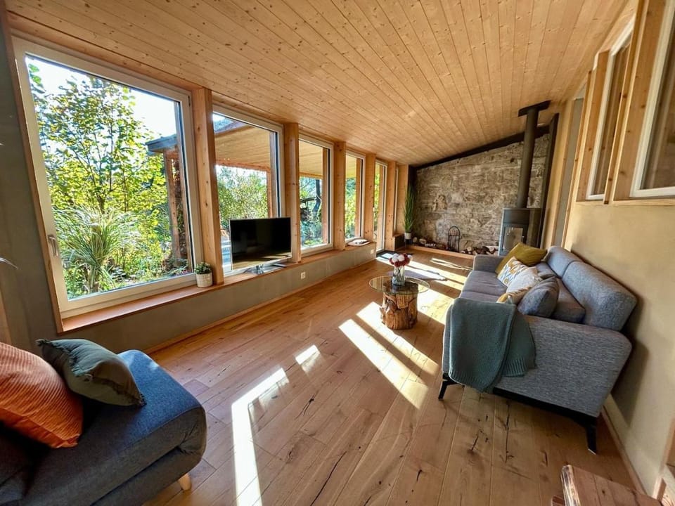 TV and multimedia, Seating area, fireplace