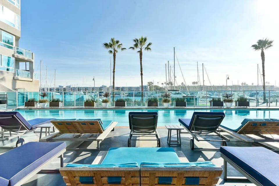 Property building, Day, View (from property/room), Swimming pool, sunbed