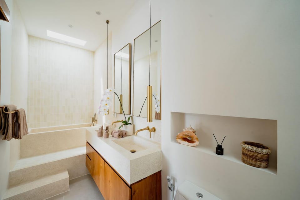Shower, Bathroom, Bath, towels