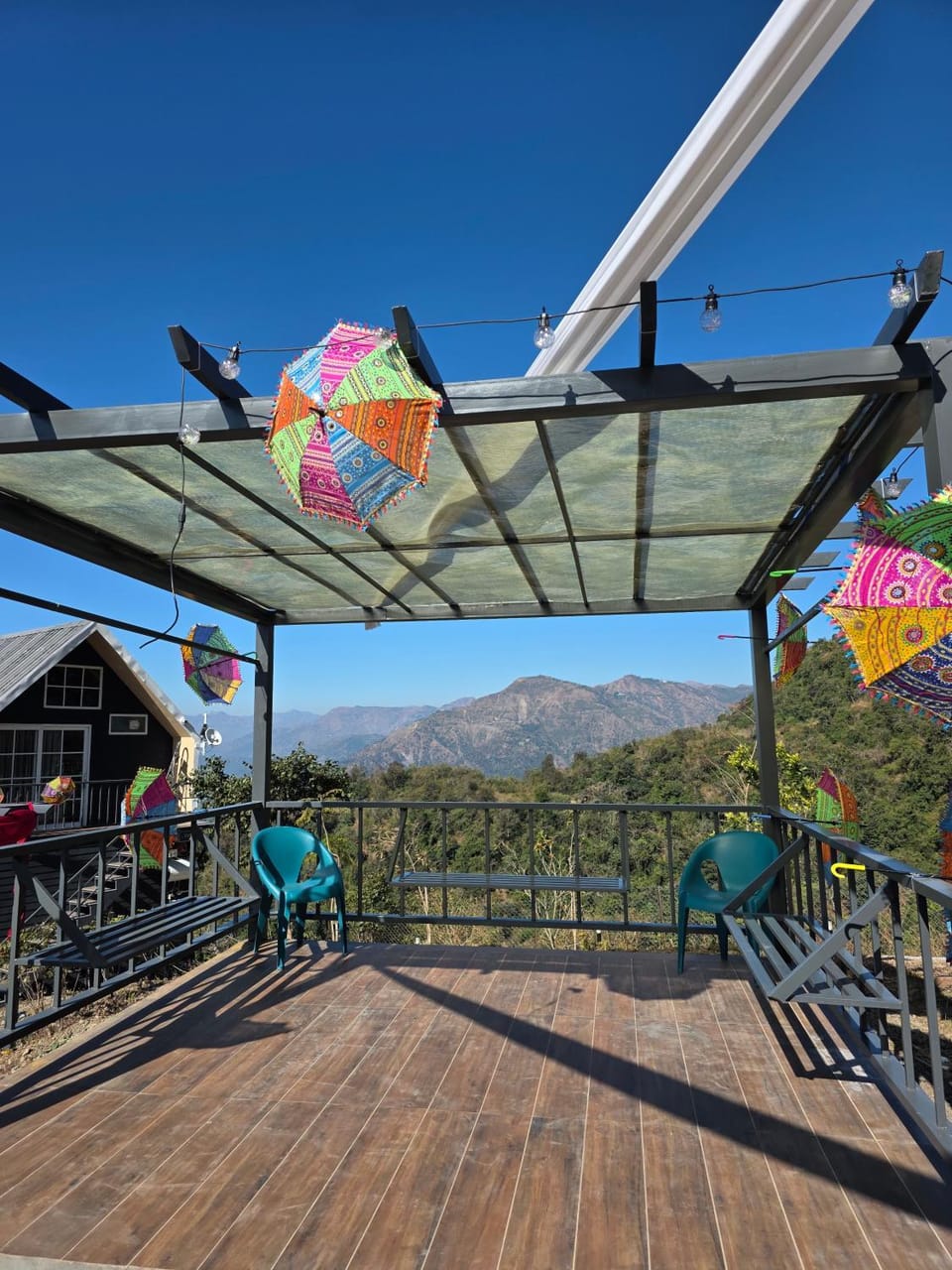 Patio, Mountain view