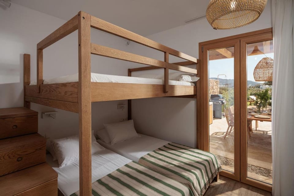 Photo of the whole room, bunk bed