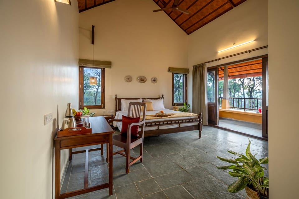 Bed, Balcony/Terrace, Photo of the whole room, Seating area, Bedroom