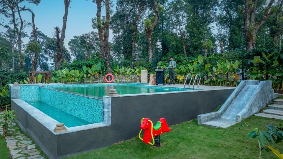 Pool view, Swimming pool