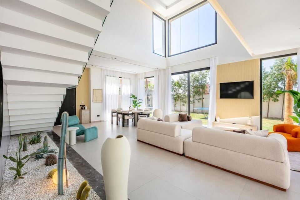 Luxury Villa, Design, Comfort, Heated Pool, Games Villa in Marrakesh-Safi