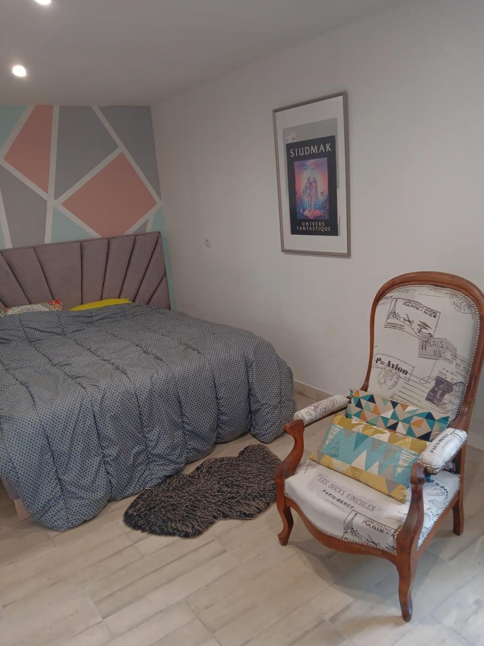 Living room, Bedroom