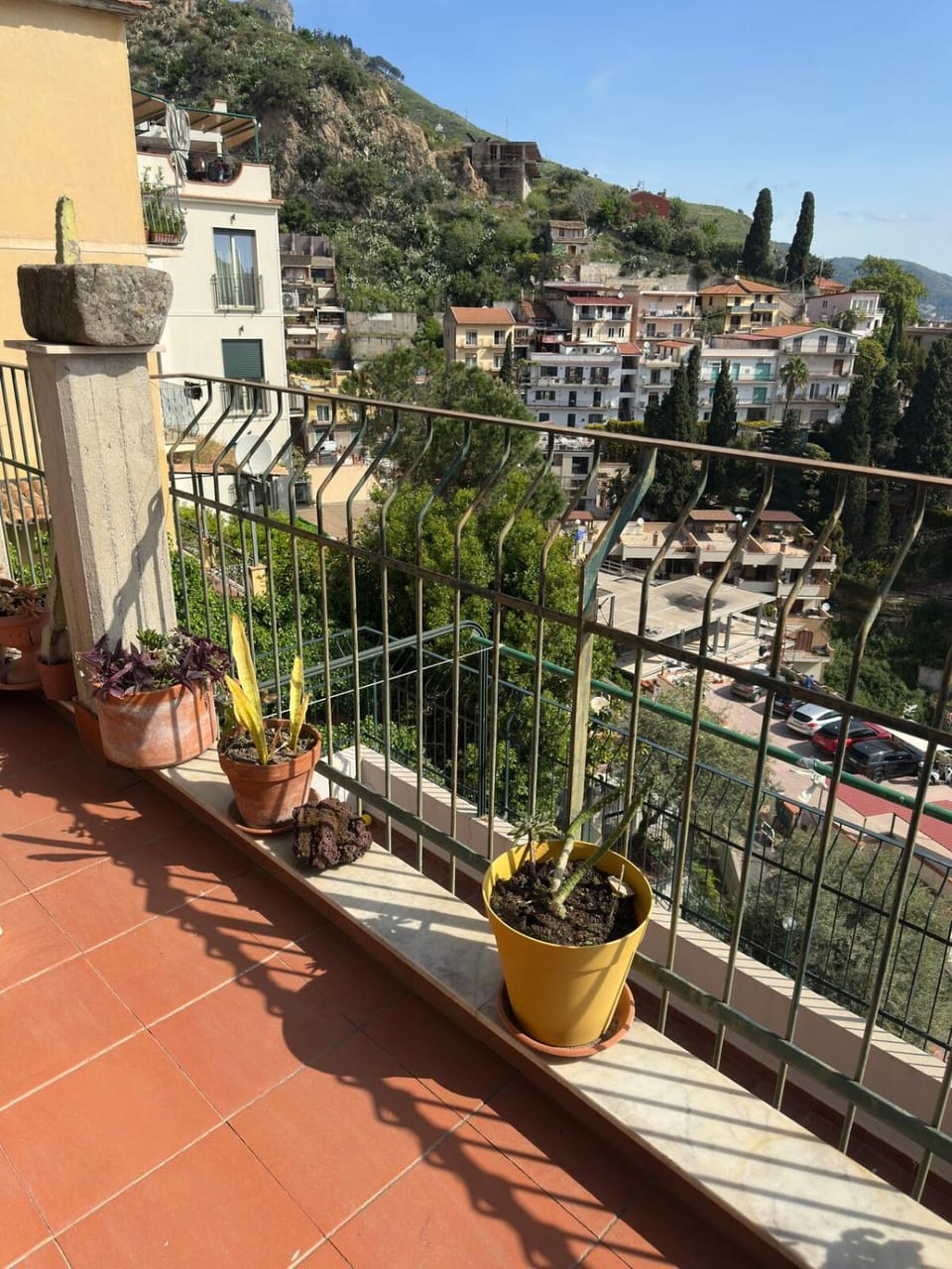 Natural landscape, Balcony/Terrace, Mountain view