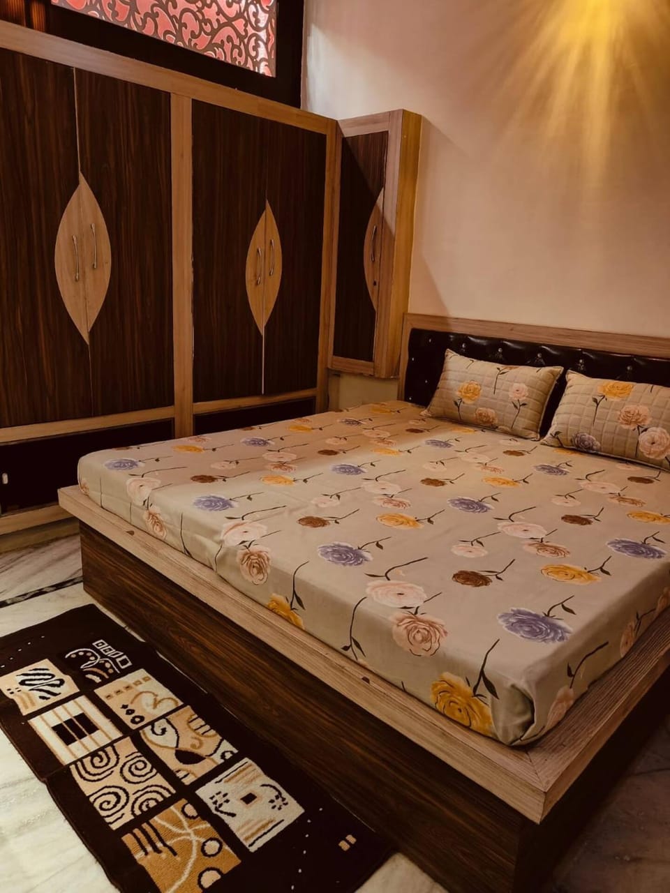 Bed, Bedroom, air conditioner
