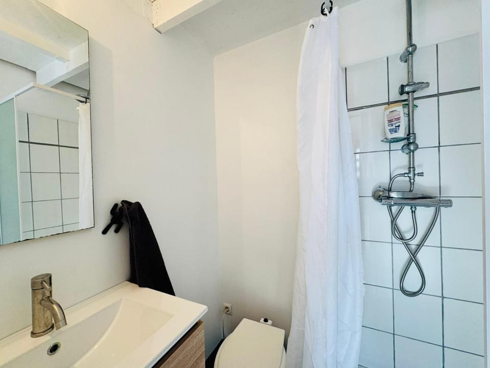 Bathroom, Living room