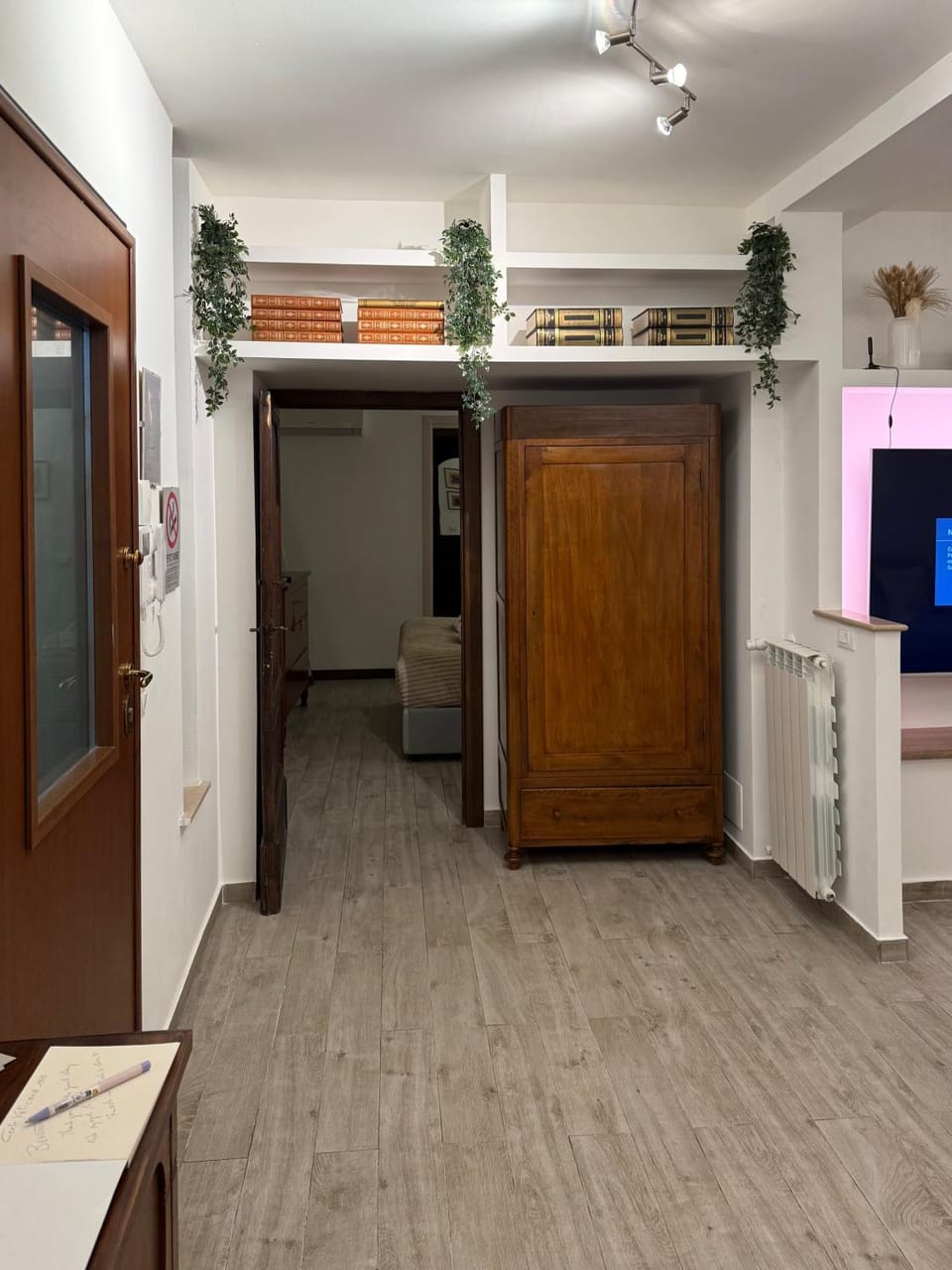 Living room, wardrobe