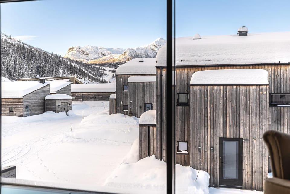 Winter, Mountain view