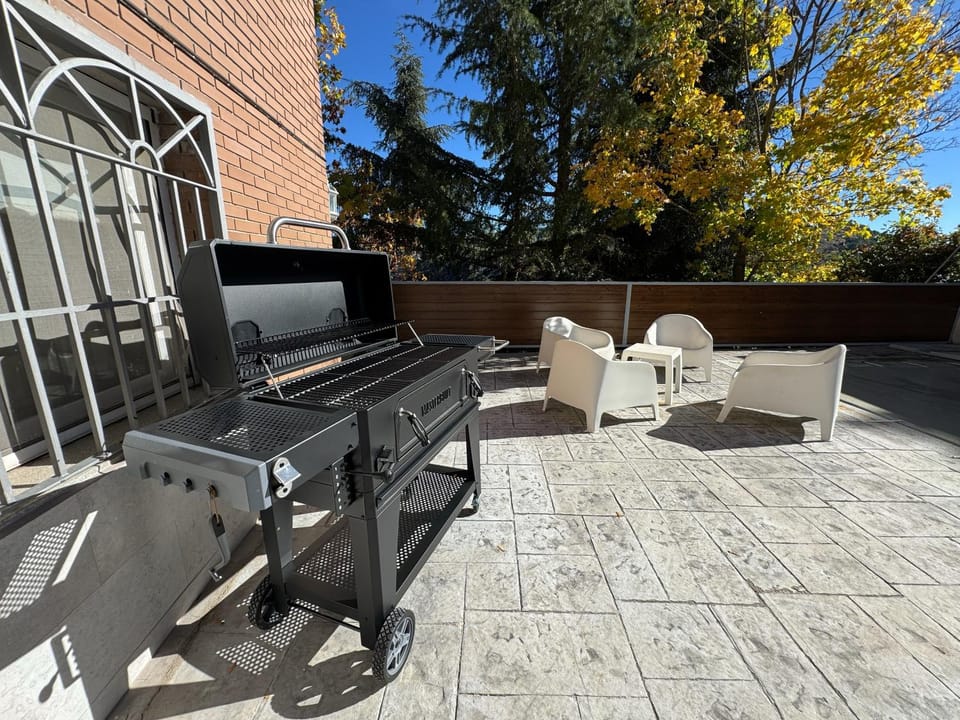 Patio, Day, BBQ facilities, Balcony/Terrace, Living room