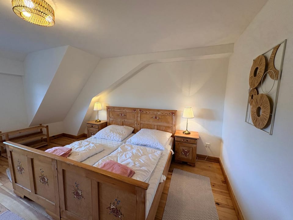 Property building, Living room, Bedroom