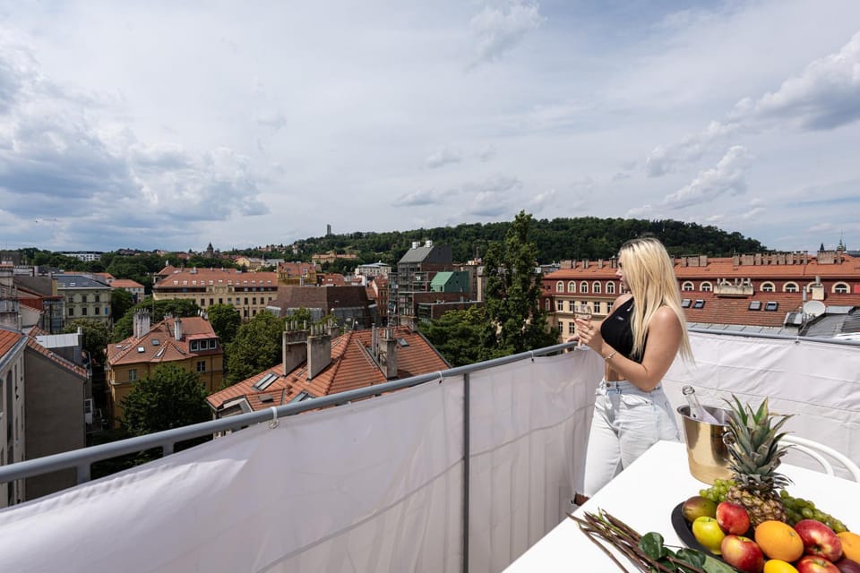 Royal Skyline Penthouse Apartment in Prague