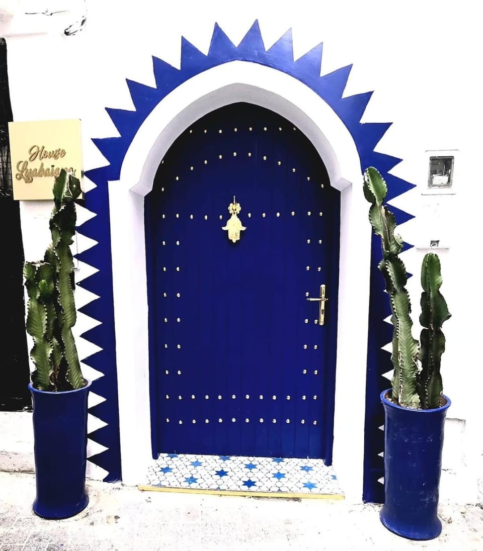 Riad Lyabaïana privatisé, piscine et vue mer dans la médina House in Tangier