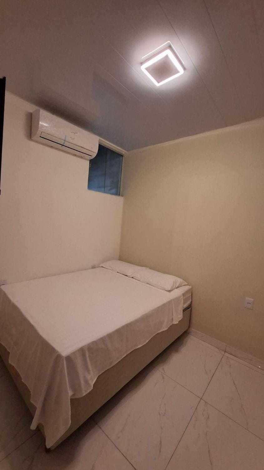 Photo of the whole room, air conditioner