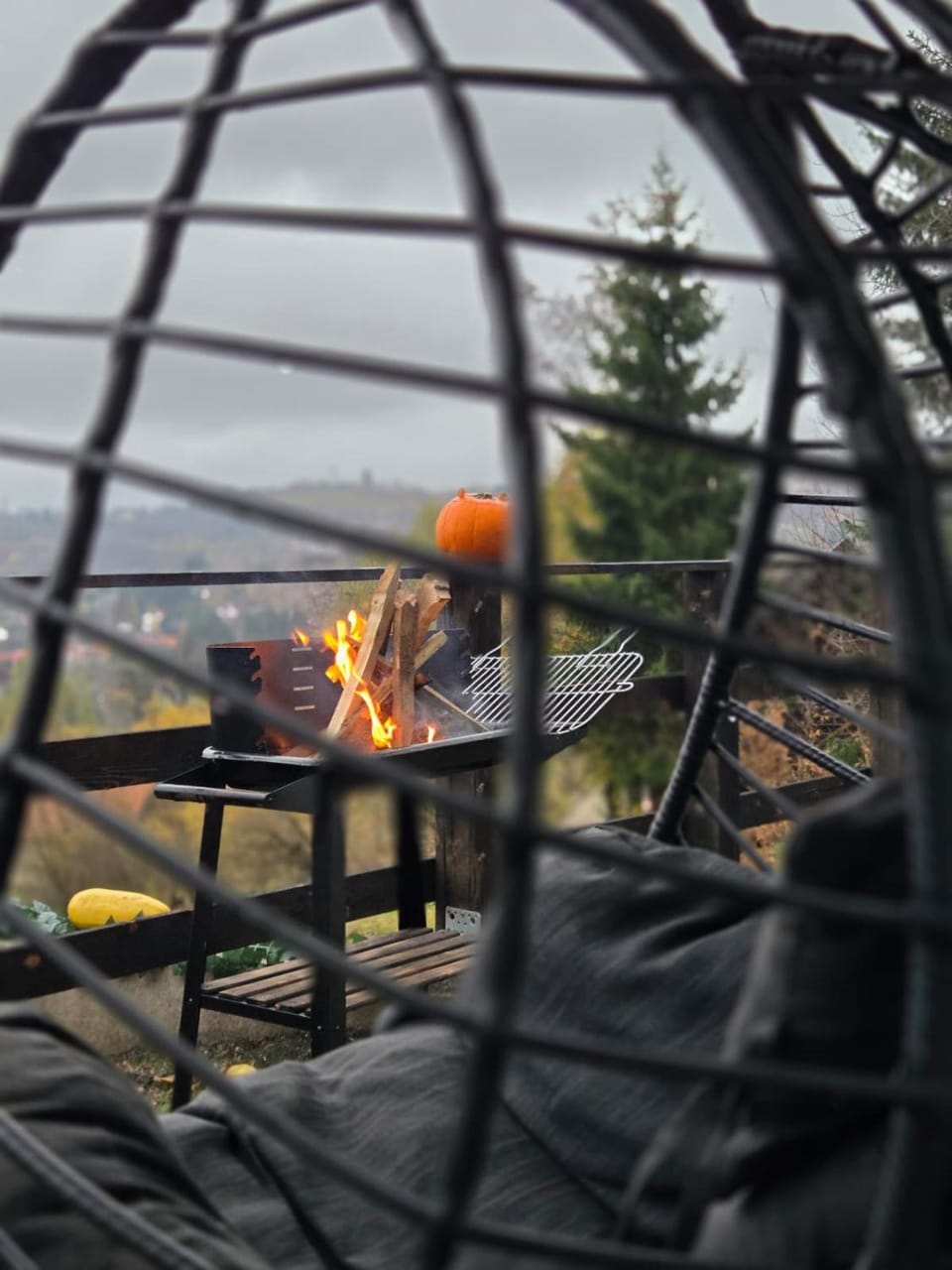 Natural landscape, BBQ facilities
