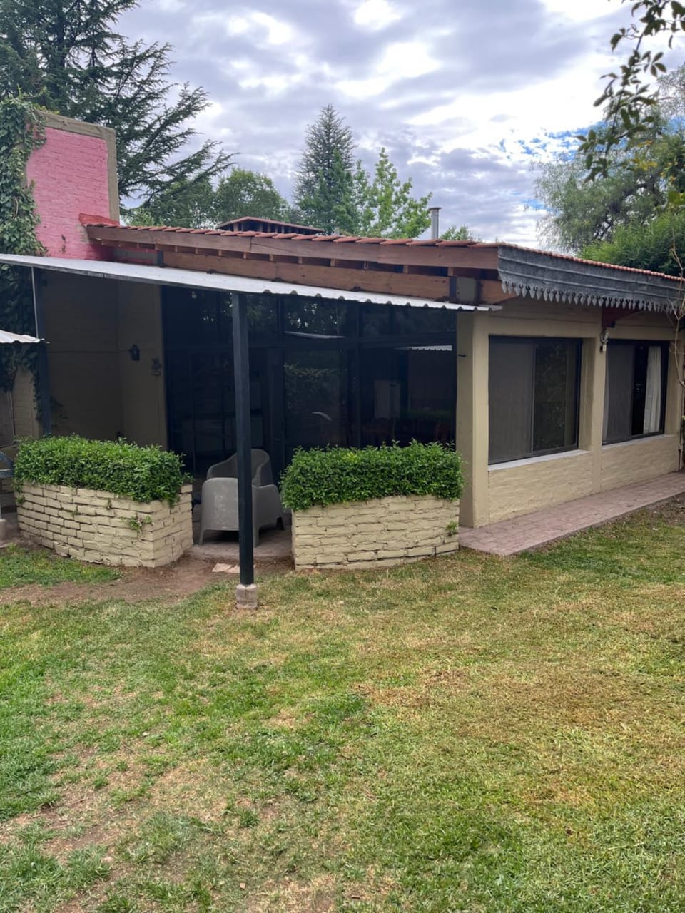 Property building, Garden view