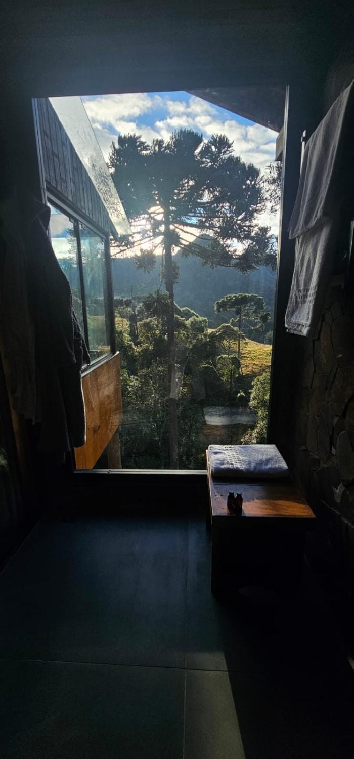 Shower, View (from property/room), Photo of the whole room, Garden view
