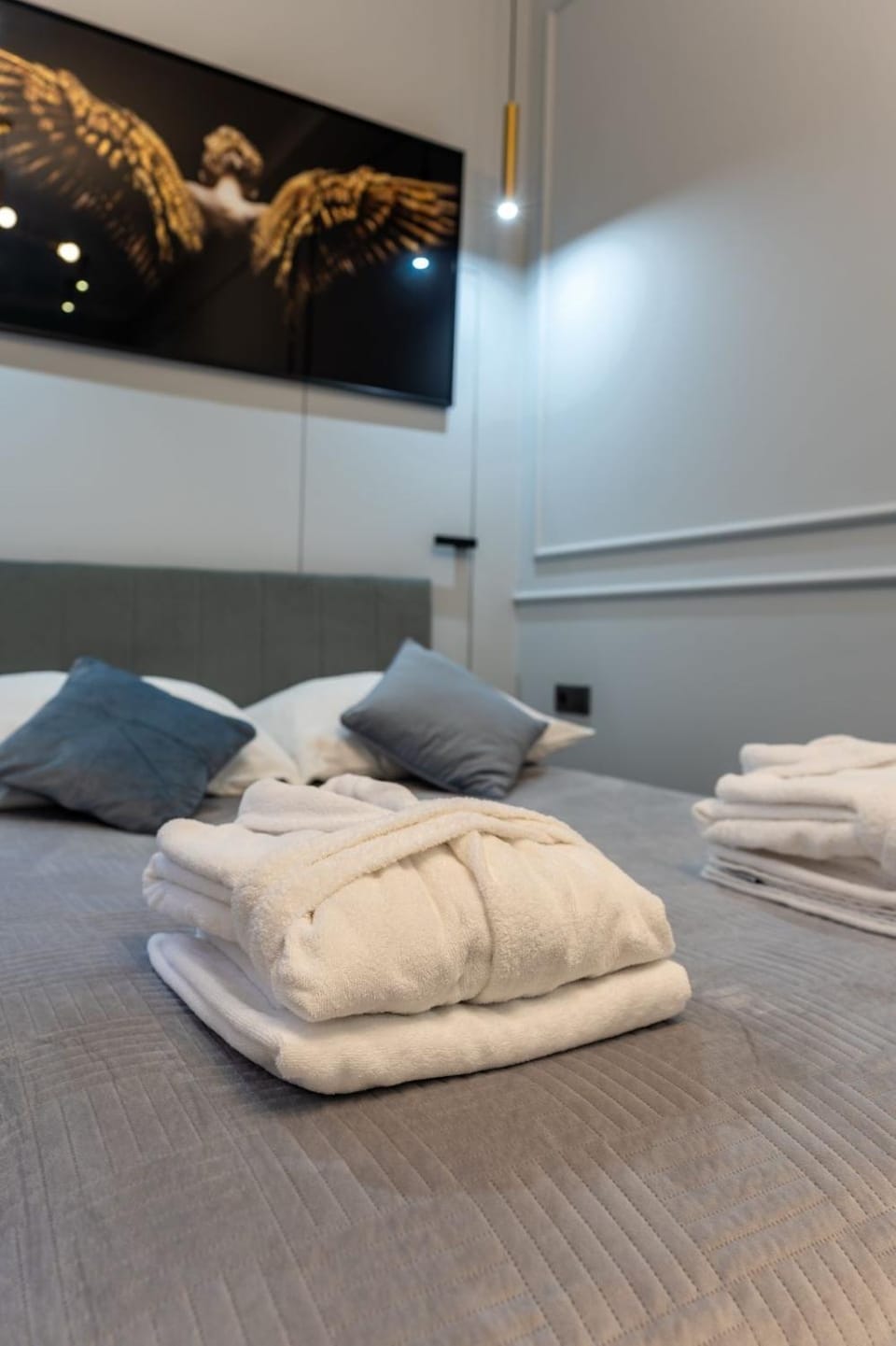 Apartament z Jacuzzi Kraków GREY Miodowa Apartment in Krakow