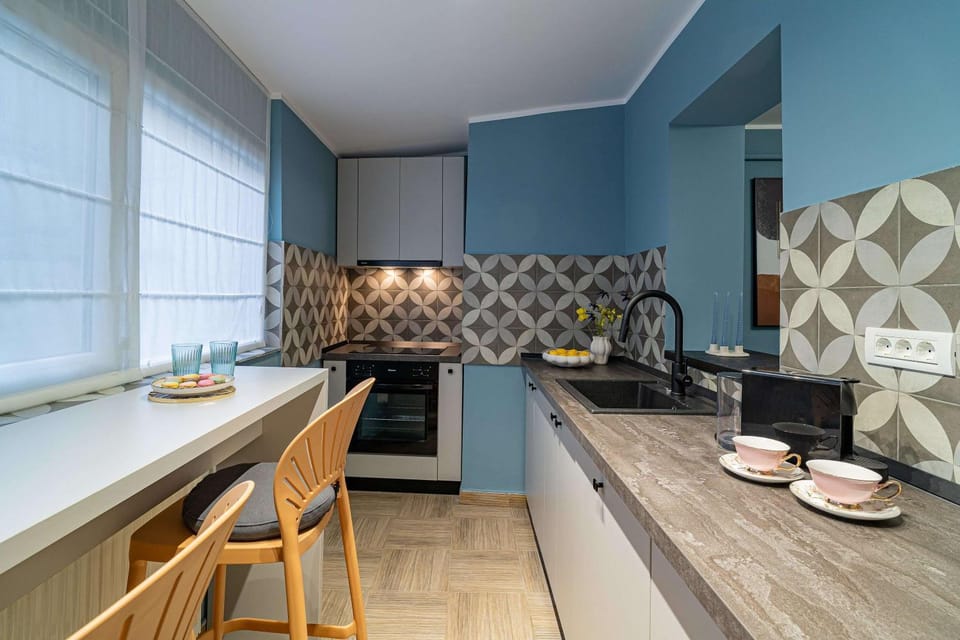 Coffee/tea facilities, Kitchen or kitchenette, Dining area, pet friendly, stove, toaster