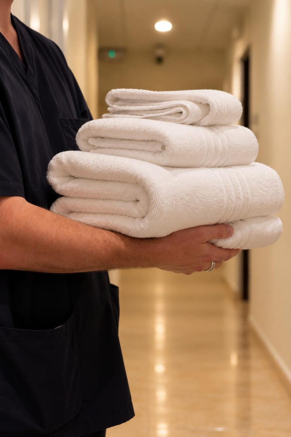 Staff, room service