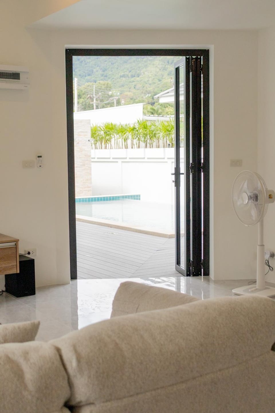 Natural landscape, Pool view