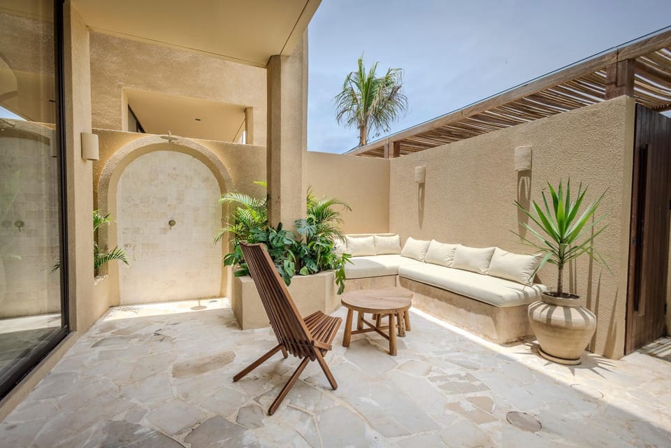 Patio, Natural landscape, Seating area, sunbed