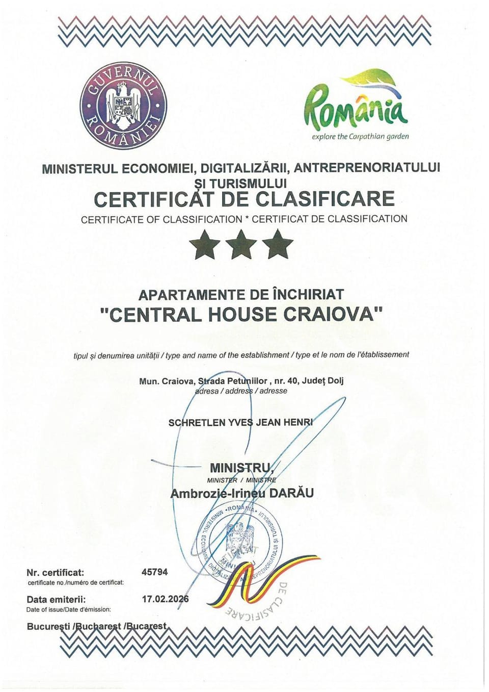 Central House Craiova Villa in Craiova