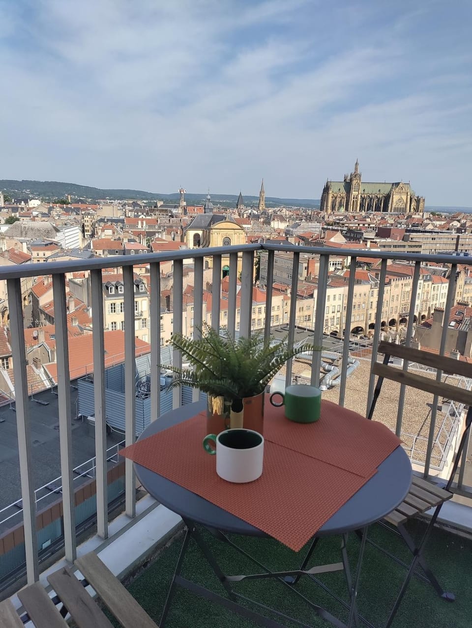 Appartement vue panoramique Metz Apartment in Metz