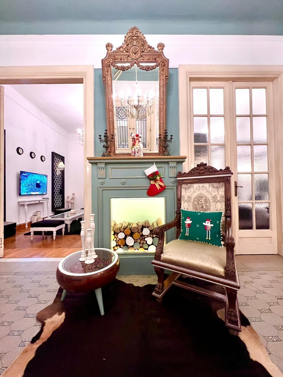 fireplace