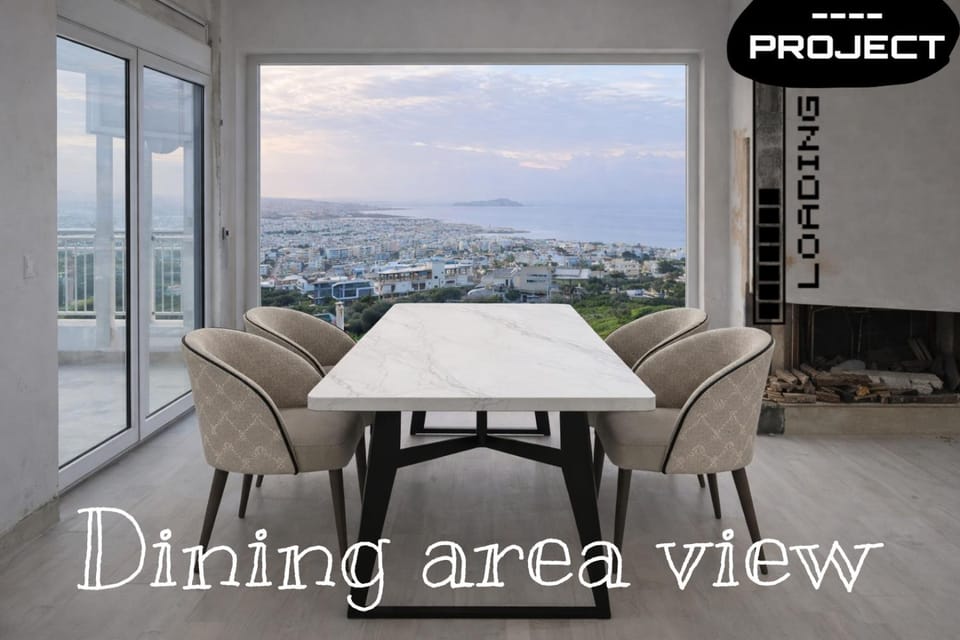 Dining area, Sea view