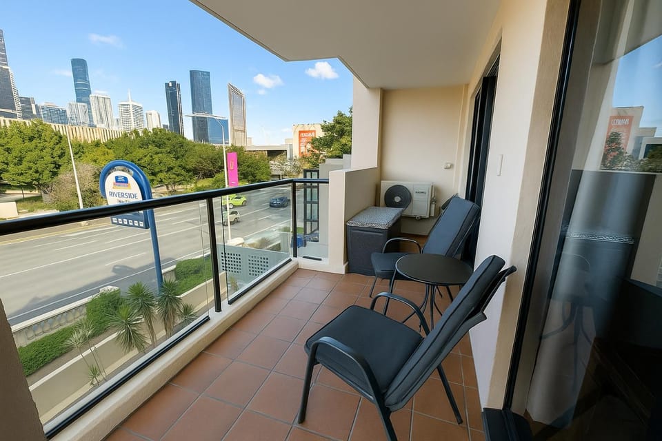 Property building, Patio, Day, View (from property/room), Balcony/Terrace