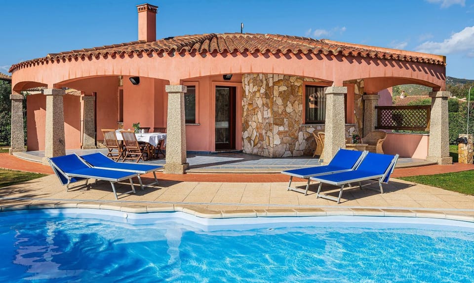 Property building, Living room, Swimming pool