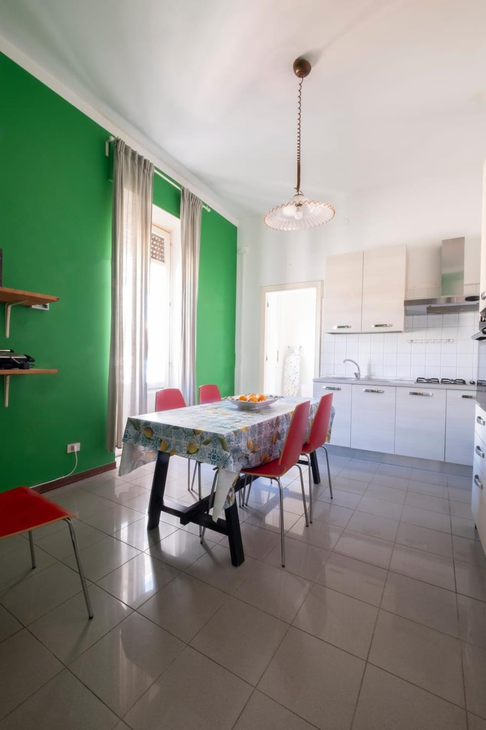 Balcony/Terrace, microwave, oven, toaster, kitchen