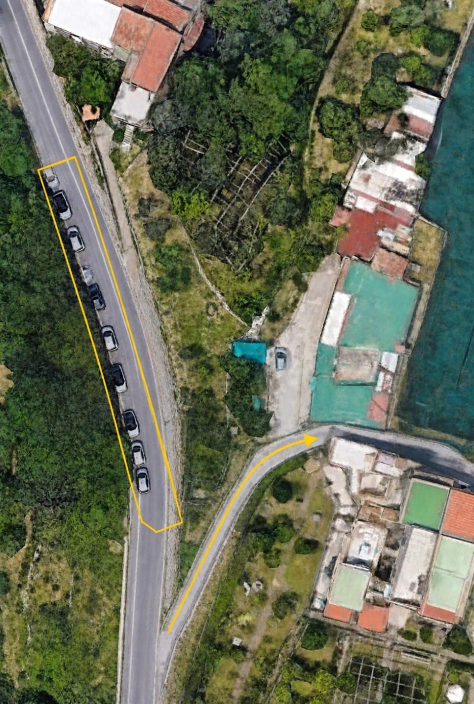 Neighbourhood, Street view, Parking