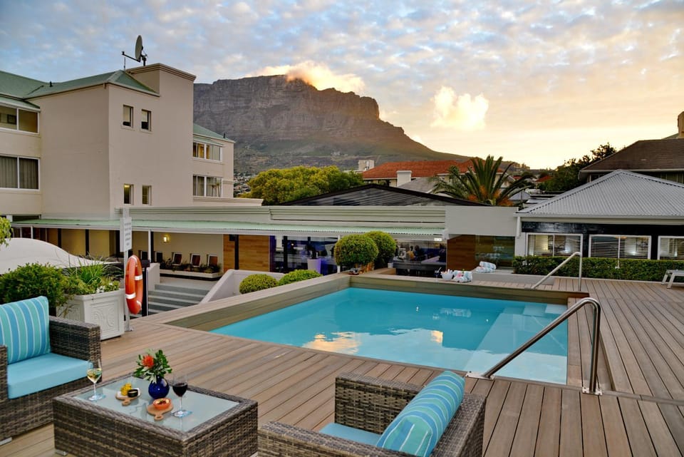 Property building, Pool view, Swimming pool