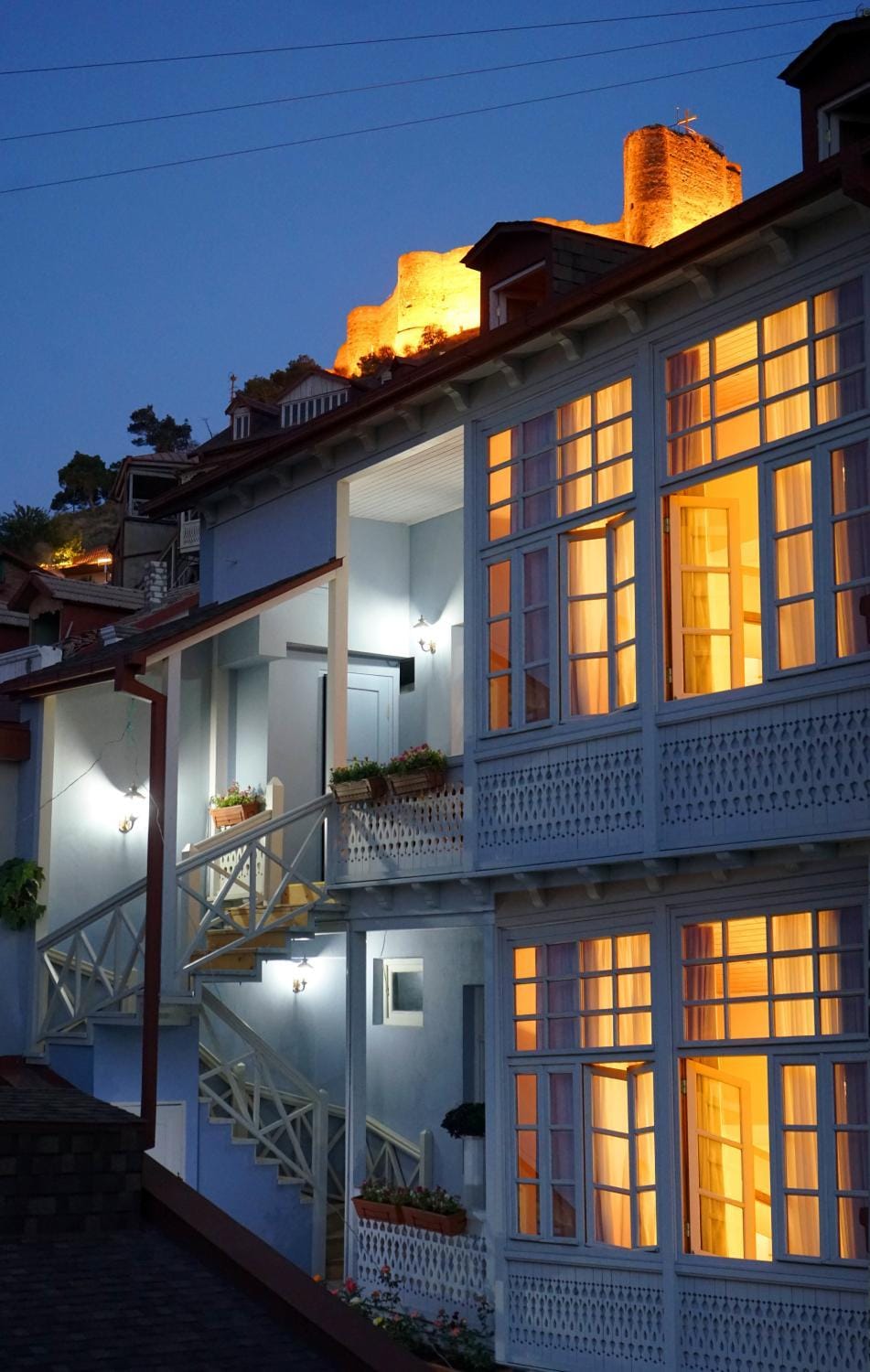 Property building, Night