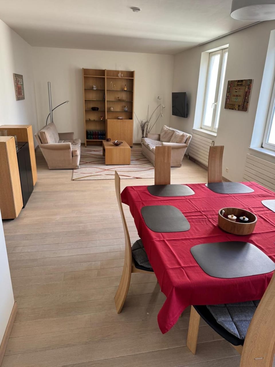 Living room, Dining area