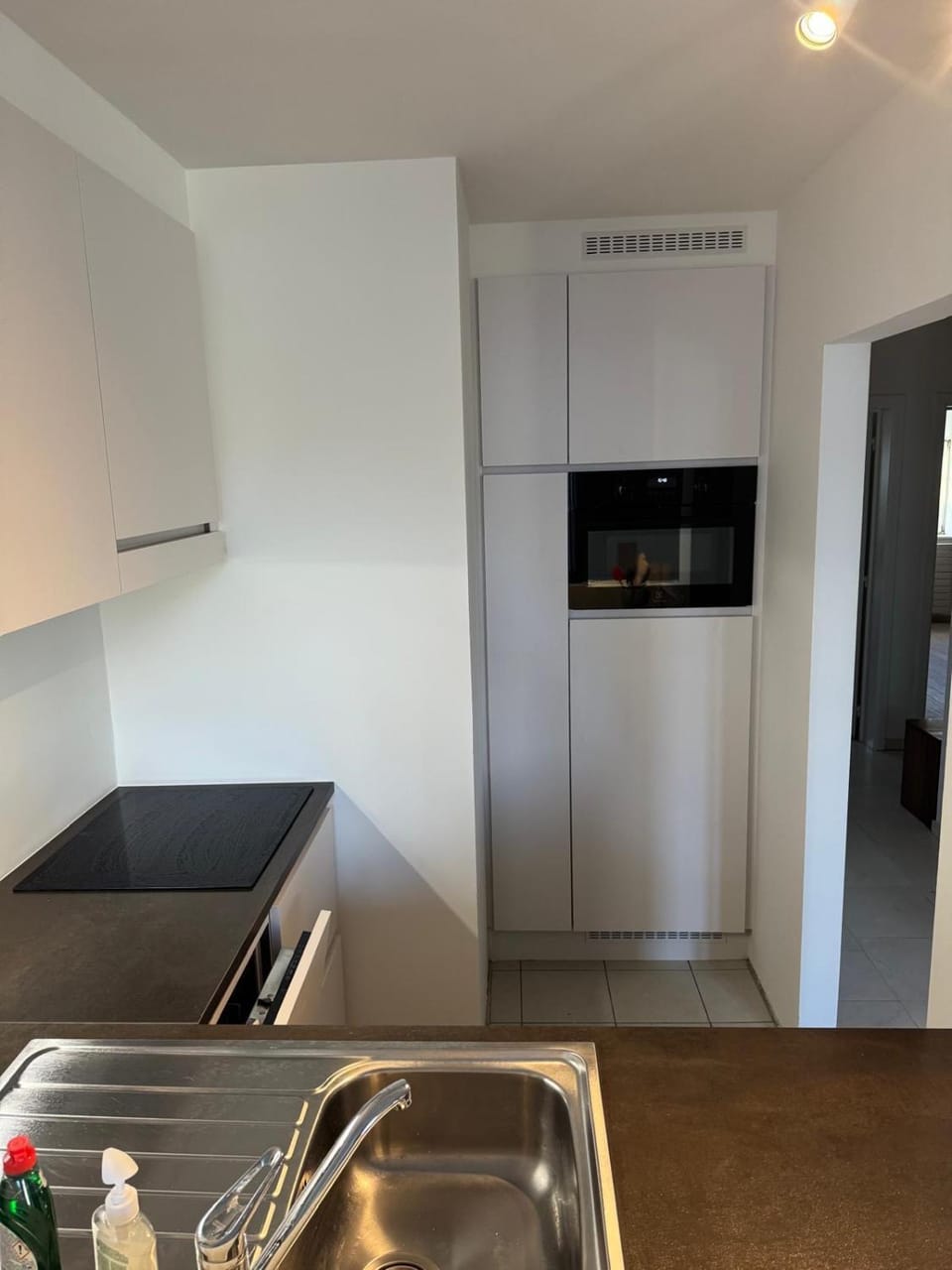 dishwasher, microwave, stove, washing machine, kitchen