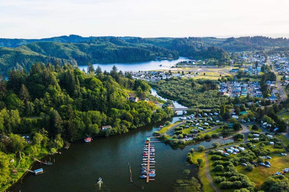 Bird's eye view, Lake view