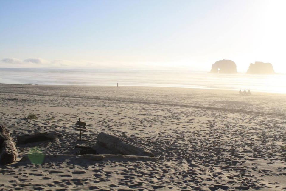 Downtown pet friendly wood cabin Cabin in Rockaway Beach