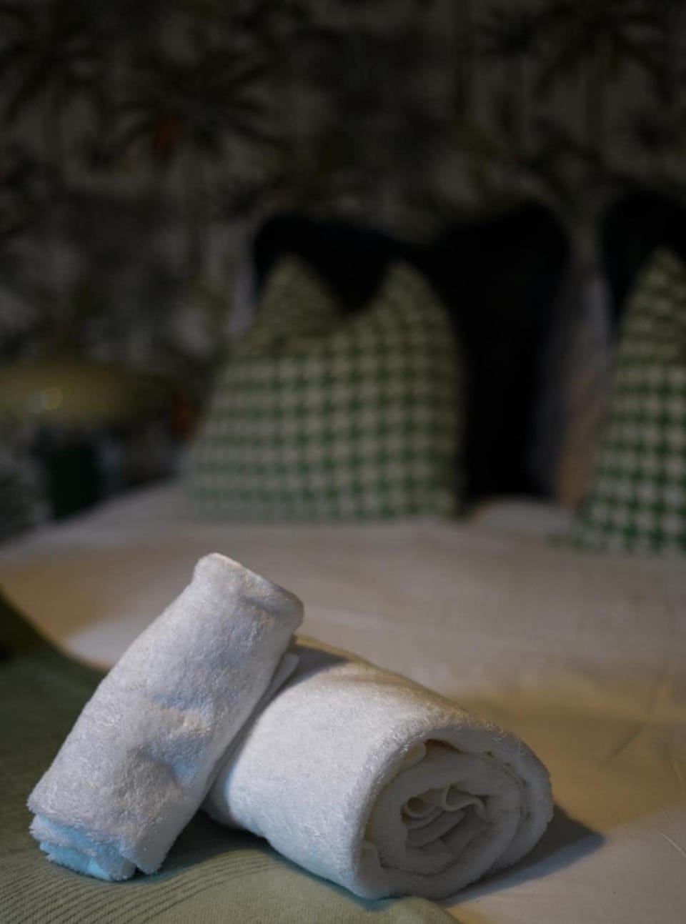 Bedroom, towels, towels