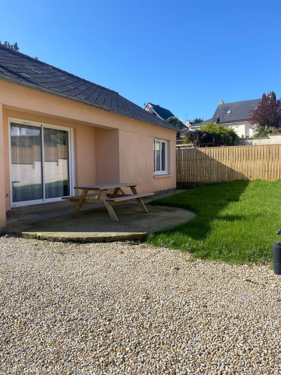 Property building, Patio, Spring, Garden, Garden view