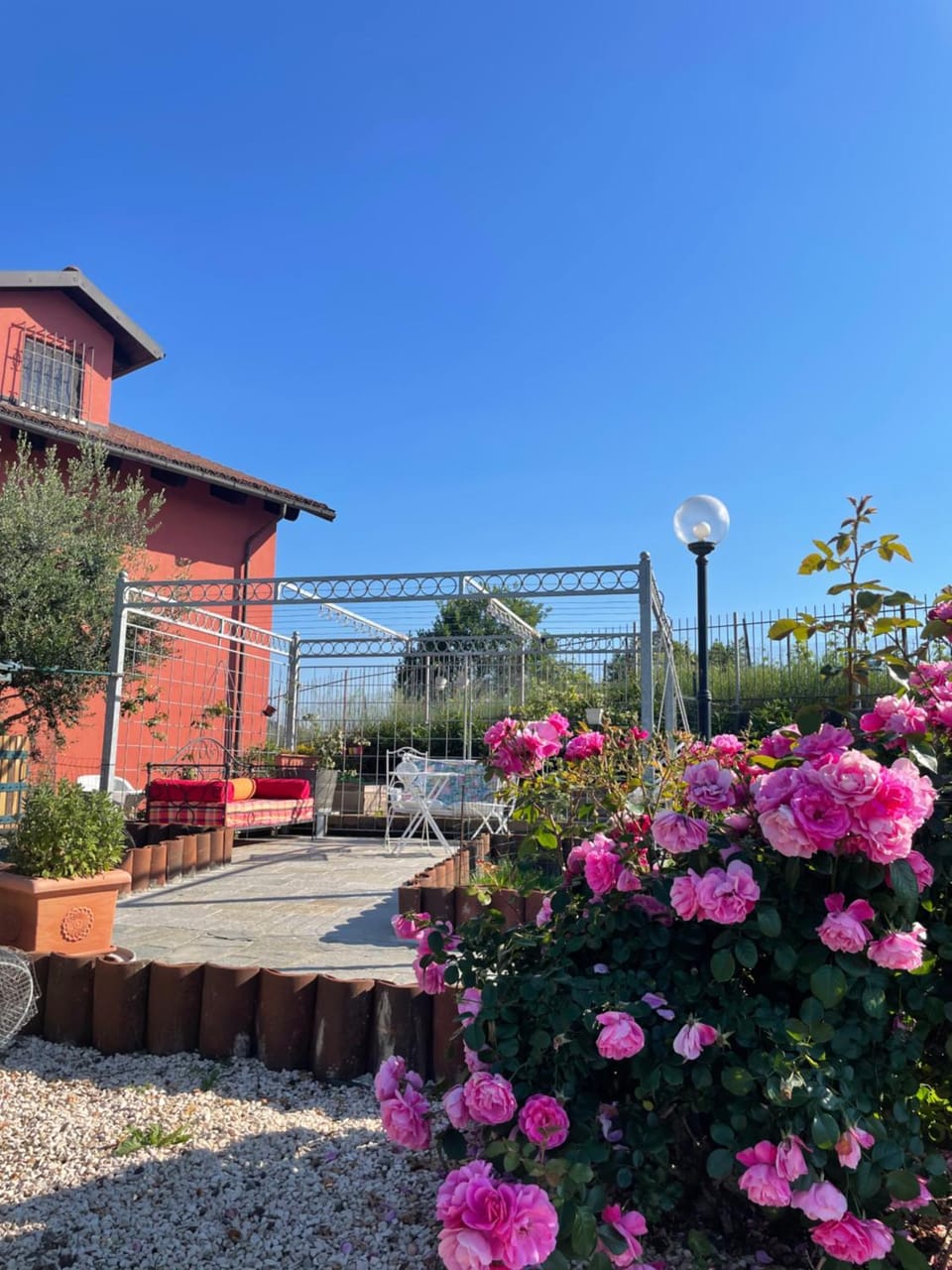 Property building, Garden view