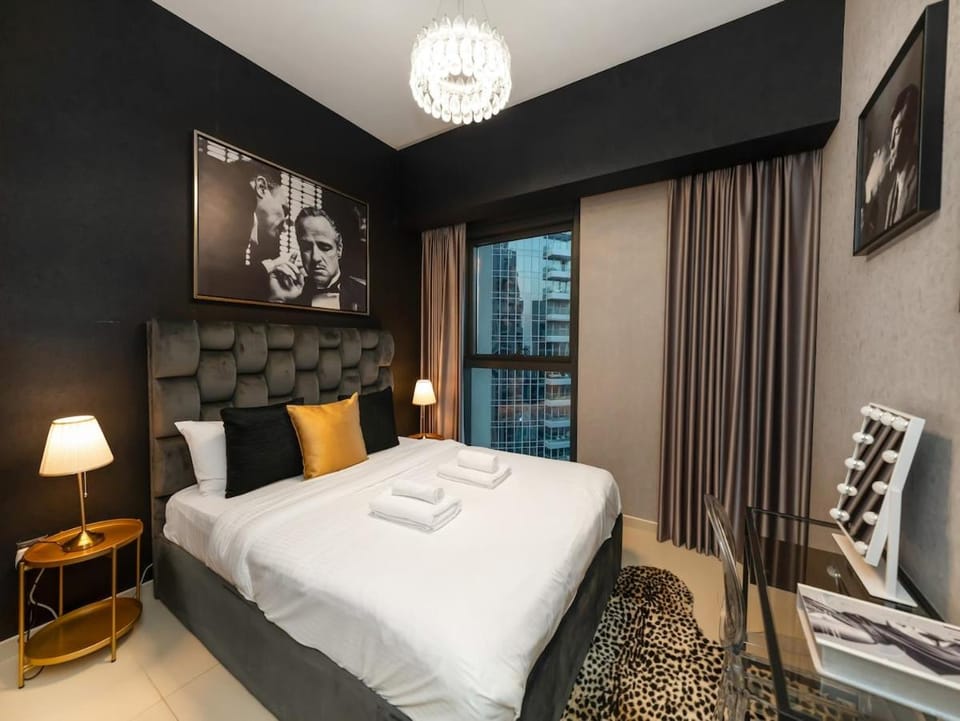 Fountain view Golden Era Cinema-Inspired 4BR APT Apartment in Dubai