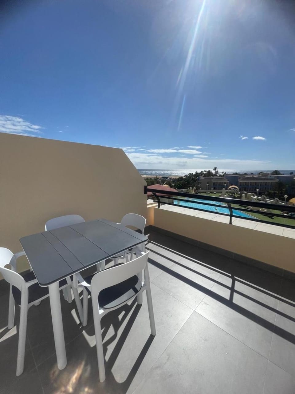 Balcony/Terrace, Pool view