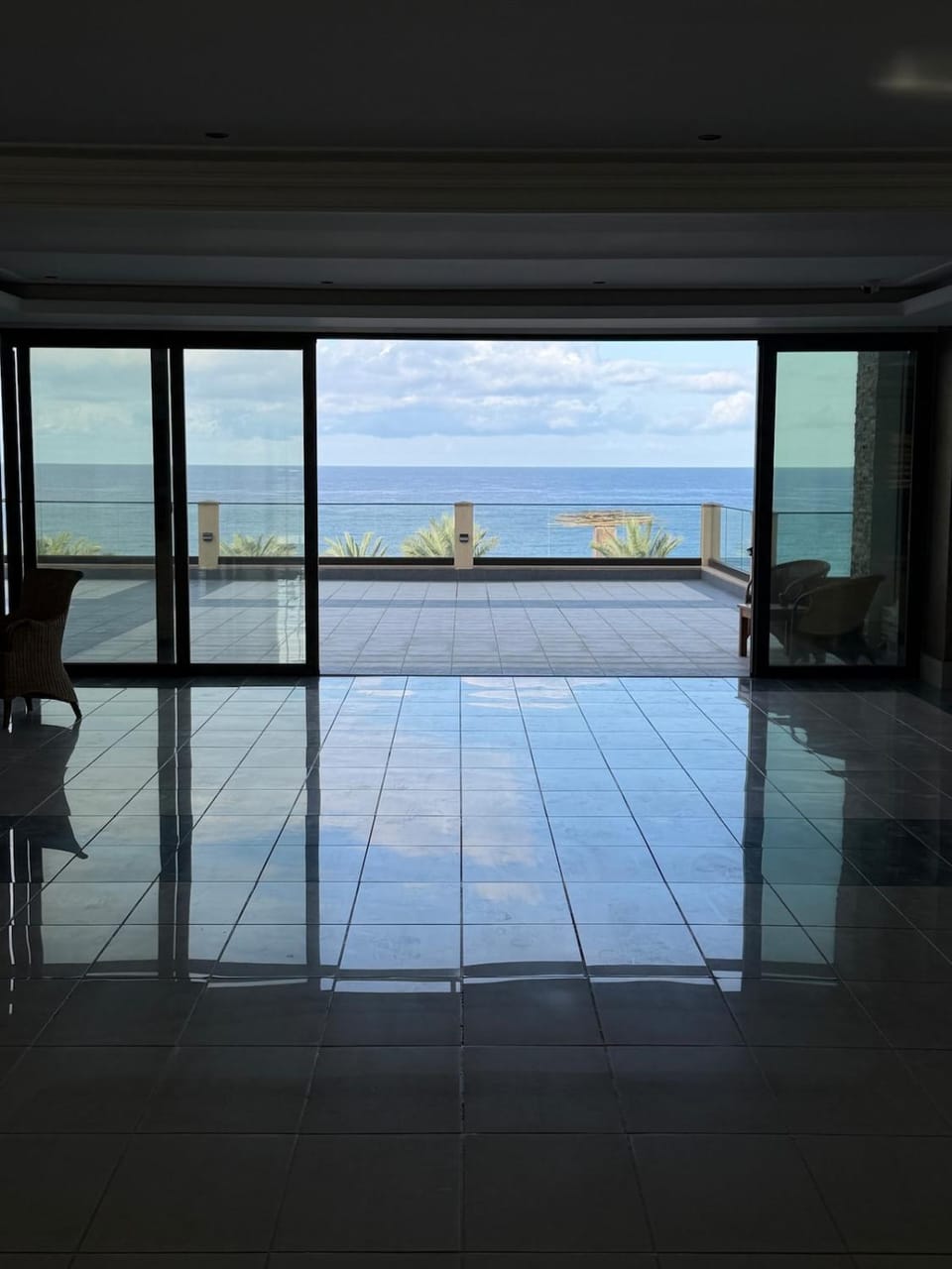 Lobby or reception, Sea view